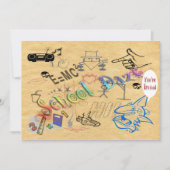 Uitnodiging tot schooldagen (Voorkant)