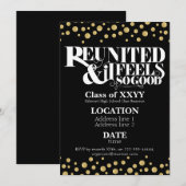 Uitnodiging tot schoolreünie (Voorkant / Achterkant)