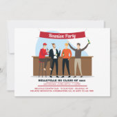 Uitnodiging tot schoolreünie (Voorkant)