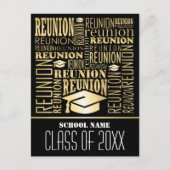 Uitnodiging tot schoolreünie (Voorkant)