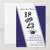 Uitnodiging tot schoolreünie (Voorkant / Achterkant)