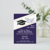 Uitnodiging tot schoolreünie (Staand voorkant)