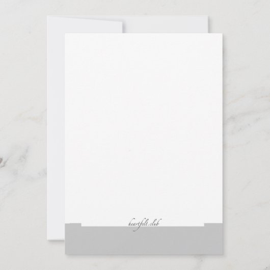 Uitnodiging tot Show voor de Mode van de baan (Achterkant)