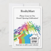 Uitnodiging tot Sjabloon House Realtors (Voorkant)