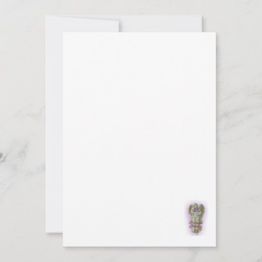 Uitnodiging tot sjabloon Masculine Schots gipsplaa (Achterkant)