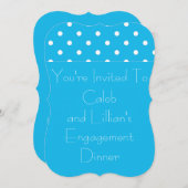 Uitnodiging tot Sjabloon van de Partij voor de Poo (Voorkant / Achterkant)