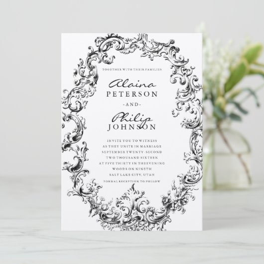 Uitnodiging tot Sjabloon voor uitzending van Lijst (Staand voorkant)