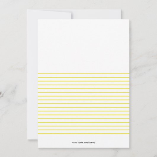 Uitnodiging tot speciale dag voor homohuwelijk (Achterkant)