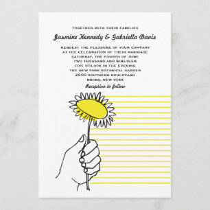 Uitnodiging tot speciale dag voor homohuwelijk