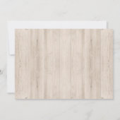 Uitnodiging tot stammenBaby shower (Achterkant)