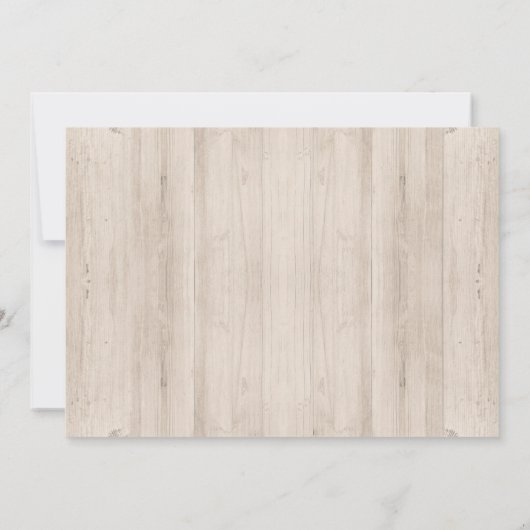 Uitnodiging tot stammenBaby shower (Achterkant)