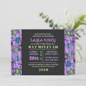 Uitnodiging tot storting van balkbank met drukweer (Staand voorkant)