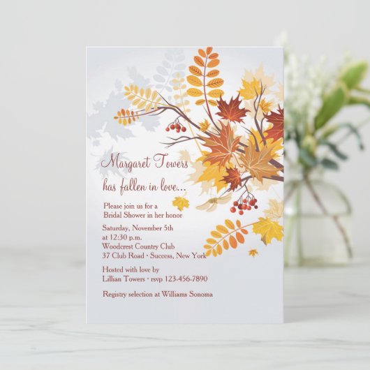 Uitnodiging tot storting van reusachtige olie (Staand voorkant)