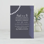 Uitnodiging tot stropdas of Parelgendergelijkheid (Staand voorkant)