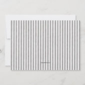 Uitnodiging tot Stropdas van Little Man Bow (Achterkant)