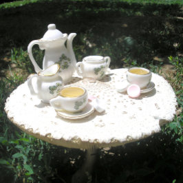 "Uitnodiging tot Tea" Feestdagen Kaart