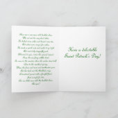 "Uitnodiging tot Tea" Feestdagen Kaart (Binnen)