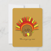 Uitnodiging tot Thanksgiving (Achterkant)