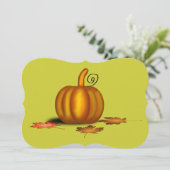 Uitnodiging tot Thanksgiving (Staand voorkant)