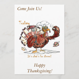 Uitnodiging tot Thanksgiving