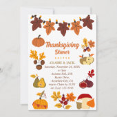 Uitnodiging tot Thanksgiving (Voorkant)