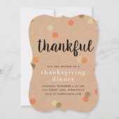 Uitnodiging tot Thanksgiving (Voorkant)