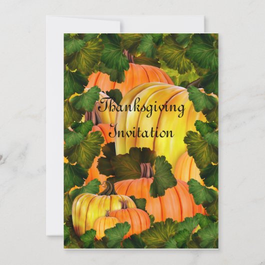 Uitnodiging tot Thanksgiving (Achterkant)