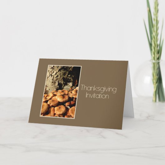 Uitnodiging tot Thanksgiving (Voorkant)