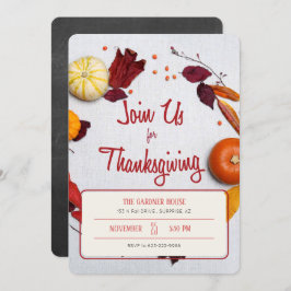 Uitnodiging tot Thanksgiving