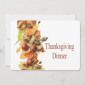 Uitnodiging tot Thanksgiving (Voorkant)