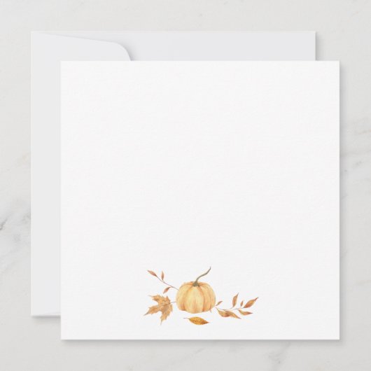 uitnodiging tot Thanksgiving - bewerkbaar (Achterkant)