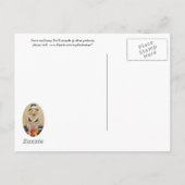 Uitnodiging tot Thanksgiving Briefkaart (Achterkant)