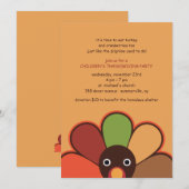 Uitnodiging tot Thanksgiving in jeugdzaken Turkije (Voorkant / Achterkant)