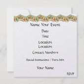 Uitnodiging tot Thanksgiving - SRF (Achterkant)