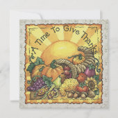 Uitnodiging tot Thanksgiving - SRF (Voorkant)