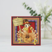 Uitnodiging tot Thanksgiving - SRF (Staand voorkant)