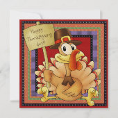 Uitnodiging tot Thanksgiving - SRF (Voorkant)