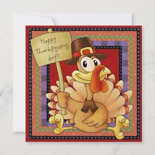 Uitnodiging tot Thanksgiving - SRF (Voorkant)