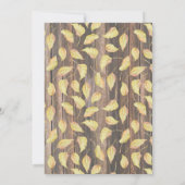 Uitnodiging tot Thanksgiving van Friendsgiving (Achterkant)