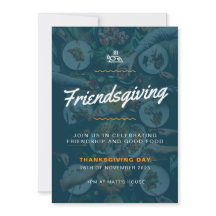 Uitnodiging tot Thanksgiving van Friendsgiving