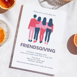 Uitnodiging tot Thanksgiving voor meisjes