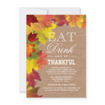 Uitnodiging tot Thanksgiving voor Robuusbreuk met 