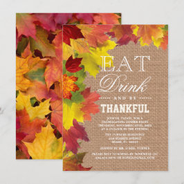 Uitnodiging tot Thanksgiving voor Robuusbreuk met 