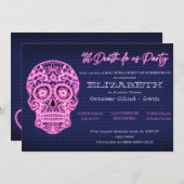 Uitnodiging tot 'Til Death Do Us Party (Voorkant / Achterkant)