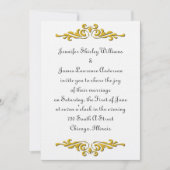 Uitnodiging tot traditionele bruiloft (Voorkant)