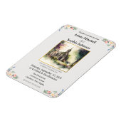 Uitnodiging tot traditionele kerkWaterverf Magneet (Linkerzijde)