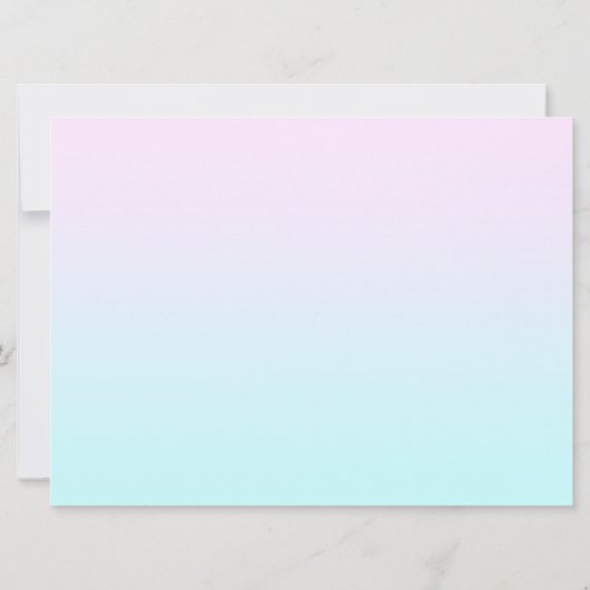 Uitnodiging tot transgender Pride Wedding (Achterkant)