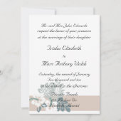 Uitnodiging tot Tropical Modern Wedding (Voorkant)