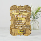 Uitnodiging tot Tropical Money (Staand voorkant)