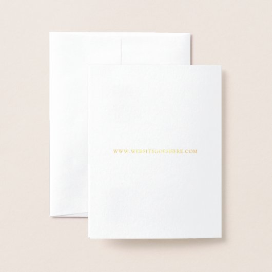 Uitnodiging tot Tropische bruiloft Gold Foil Passp (Met envelop)